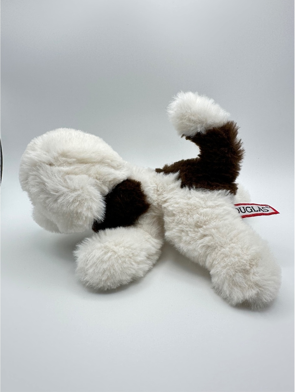 Douglas White Brown Puppy Dog Plush Stuffed Animal Soft BNNT Cuddly Toy - Picture 7 of 10